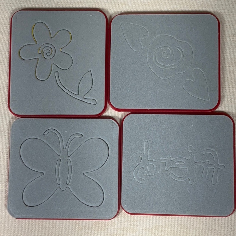 Sizzix Sizzlits-FRIENDS, FLOWERS & BUTTERFLY SET ~